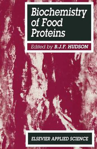 Cover image for Biochemistry of food proteins