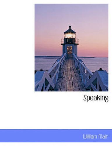 Cover image for Speaking