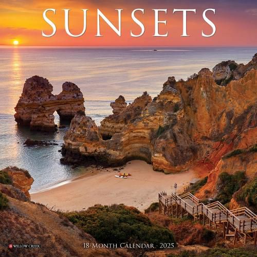 Cover image for Sunsets 2026 7 X 7 Mini Wall Calendar