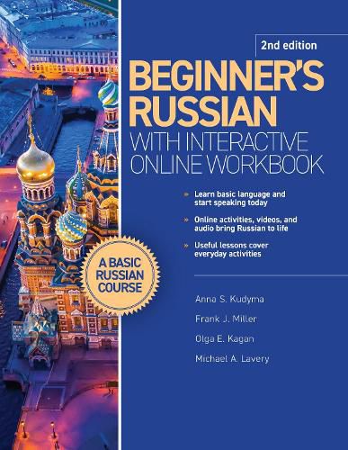 Cover image for Beginner's Russian with Interactive Online Workbook, 2nd edition