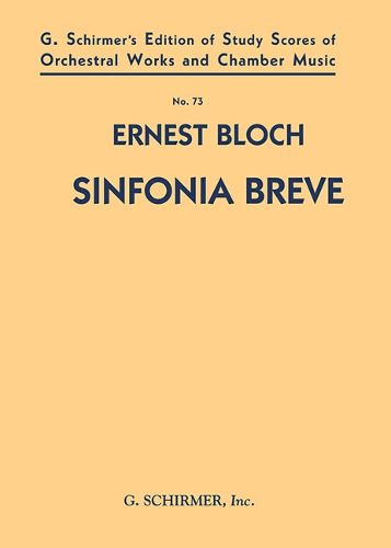 Cover image for Sinfonia Breve: Study Score No. 73