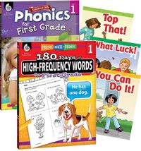 Cover image for Learn-At-Home: Phonics Practice Reading Grade 1 Bundle: 5-Book Set