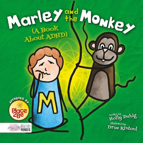 Cover image for Marley and the Monkey (A Book About ADHD)