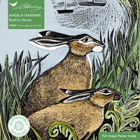 Cover image for Adult Sustainable Jigsaw Puzzle Angela Harding: Rathlin Hares