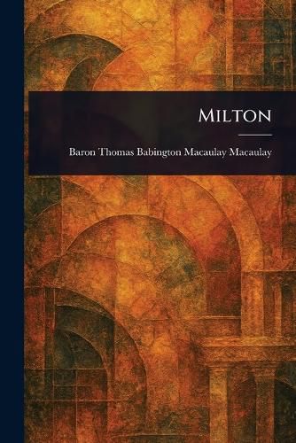 Cover image for Milton