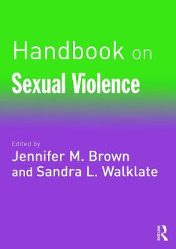 Cover image for Handbook on Sexual Violence