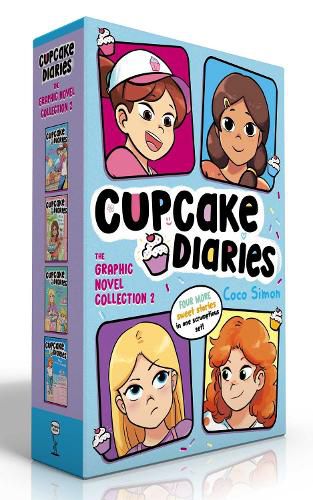 Cover image for Cupcake Diaries The Graphic Novel Collection 2 (Boxed Set)