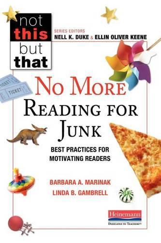 Cover image for Not This But That: No More Reading for Junk