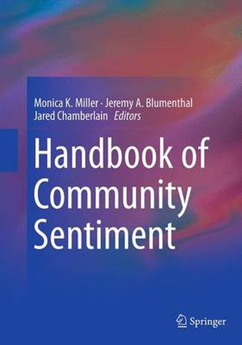 Cover image for Handbook of Community Sentiment
