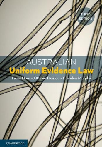 Cover image for Australian Uniform Evidence Law