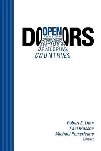 Cover image for Open Doors: Foreign Participation in Financial Systems in Developing Countries