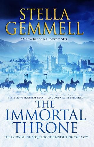 Cover image for The Immortal Throne: An enthralling and astonishing epic fantasy page-turner that will keep you gripped