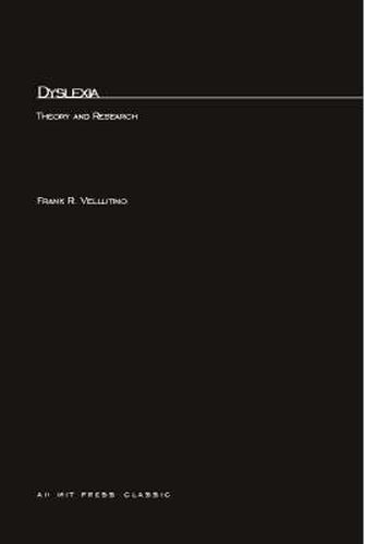 Cover image for Dyslexia: Theory and Research