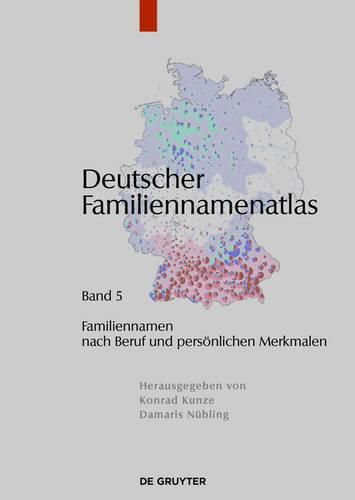 Cover image for Familiennamen nach Beruf und persoenlichen Merkmalen