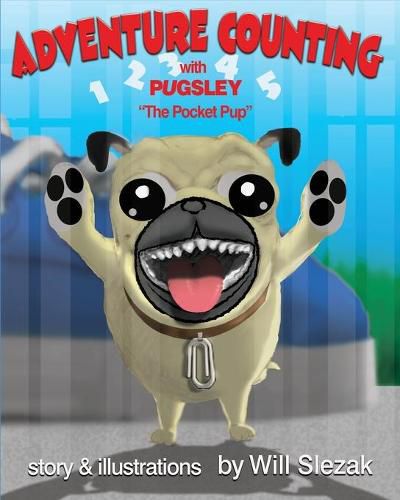 Cover image for Adventure Counting: with Pugsley the pocket pup