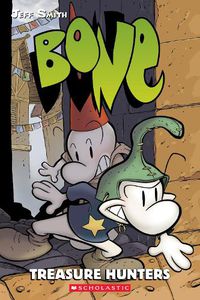 Cover image for Treasure Hunters: A Graphic Novel (Bone #8): Volume 8