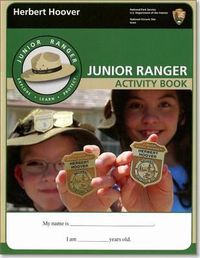 Cover image for Herbert Hoover Junior Ranger Activity Book