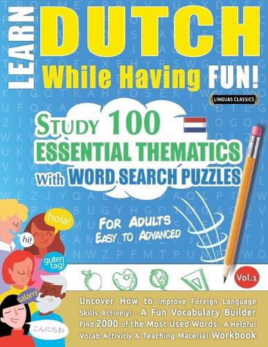 Cover image for Learn Dutch While Having Fun! - For Adults