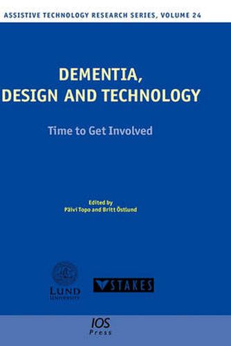 Cover image for Dementia, Design and Technology: Time to Get Involved