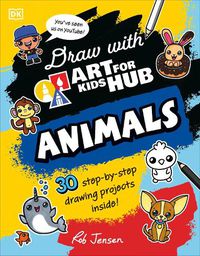 Cover image for Draw with Art for Kids Hub Animals