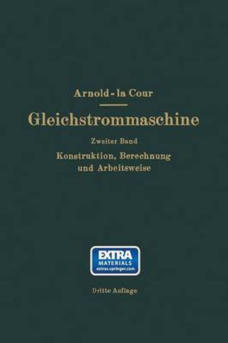 Cover image for Konstruktion, Berechnung Und Arbeitsweise