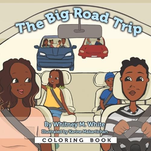 Cover image for The Big Road Trip Coloring Book