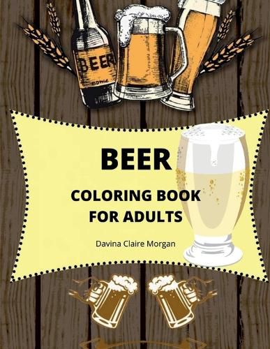 Cover image for Beer Coloring Book for Adults