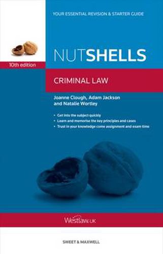 Cover image for Nutshells Criminal Law