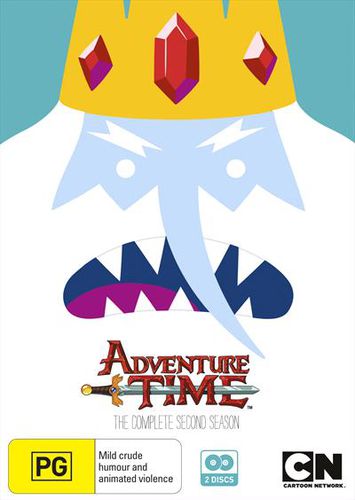 Cover image for Adventure Time: Season 2 (DVD)