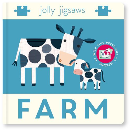 Cover image for Jolly jigsaws - Farm