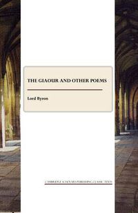 Cover image for The Giaour and other poems