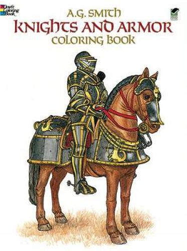 Cover image for Knights and Armour Colouring Book