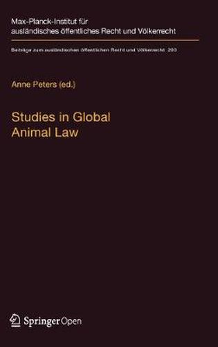 Cover image for Studies in Global Animal Law