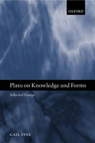 Cover image for Plato on Knowledge and Forms: Selected Essays