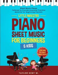 Cover image for Piano Sheet Music for Beginners & Kids