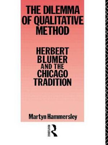 Cover image for Dilemma Qualitative Method