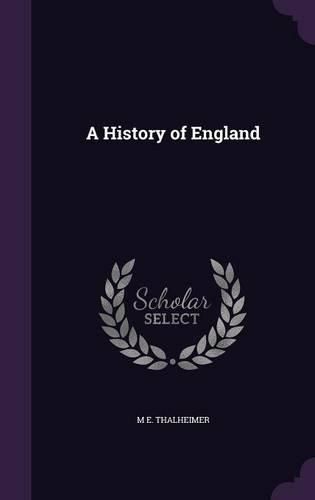 Cover image for A History of England