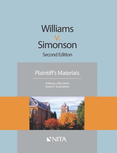 Williams V. Simonson: Plaintiff's Materials