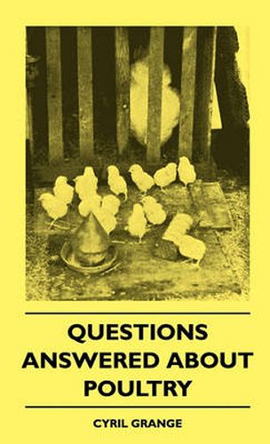 Cover image for Questions Answered About Poultry