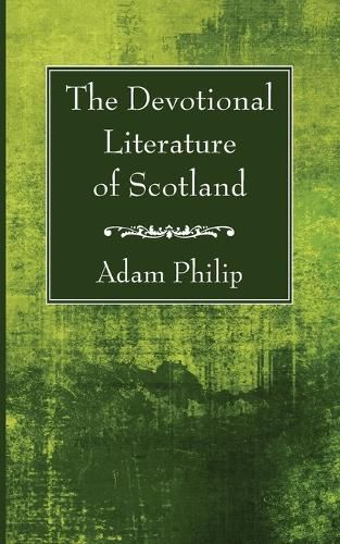 Cover image for The Devotional Literature of Scotland