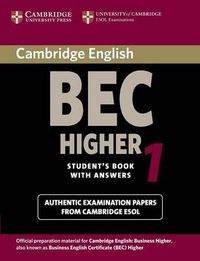 Cover image for Cambridge BEC Higher 1: Practice Tests from the University of Cambridge Local Examinations Syndicate