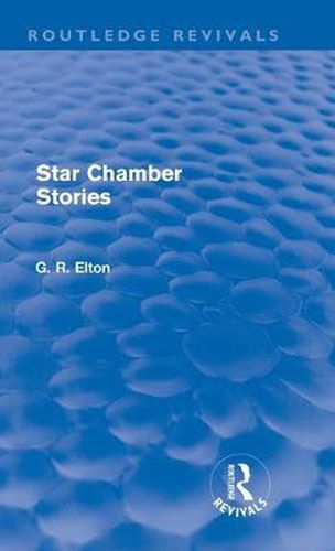 Cover image for Star Chamber Stories (Routledge Revivals)