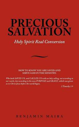 Cover image for Precious Salvation