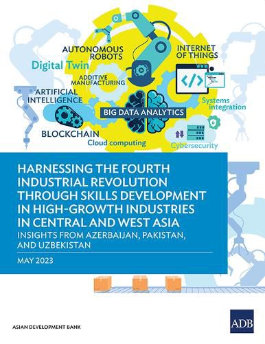 Cover image for Harnessing the Fourth Industrial Revolution Through Skills Development in High-Growth Industries in Central and West Asia - Insights from Azerbaijan, Pakistan, and Uzbekistan