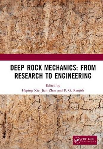 Cover image for Deep Rock Mechanics: From Research to Engineering: Proceedings of the International Conference on Geo-Mechanics, Geo-Energy and Geo-Resources (IC3G 2018), September 21-24, 2018, Chengdu, P.R. China