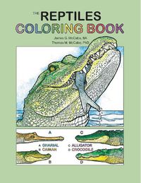 Cover image for The Reptiles Coloring Book