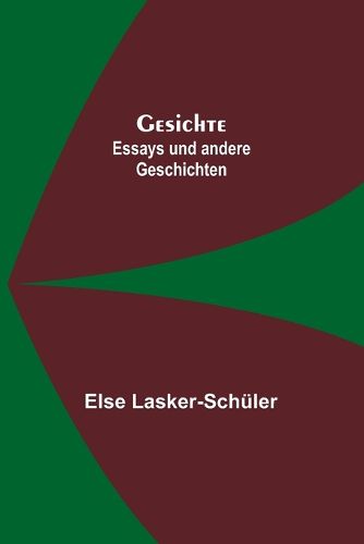 Cover image for Gesichte
