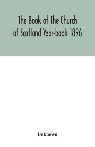 Cover image for The Book of The Church of Scotland Year-book 1896