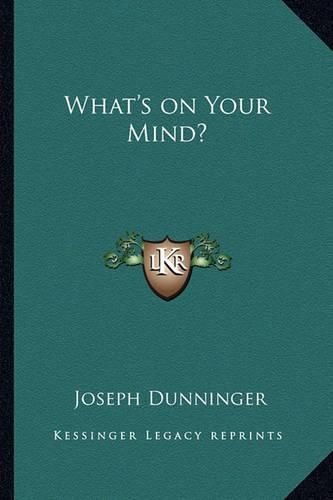 Cover image for What's on Your Mind?