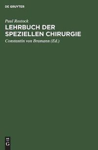 Cover image for Lehrbuch der speziellen Chirurgie